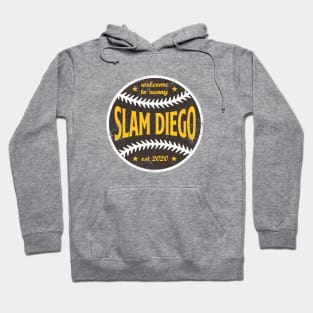 Slam Diego, Retro Ball - Yellow Hoodie